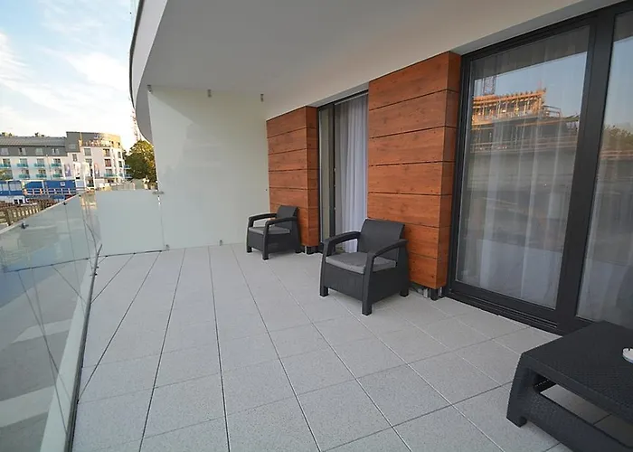 아파트 Na Wyspie - Baltic Molo - Parking 슈비노우이스쳬