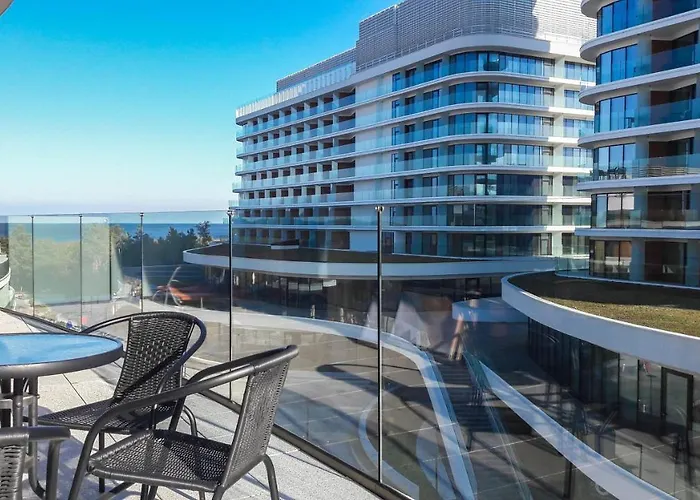 아파트 Na Wyspie - Baltic Molo - Parking 슈비노우이스쳬