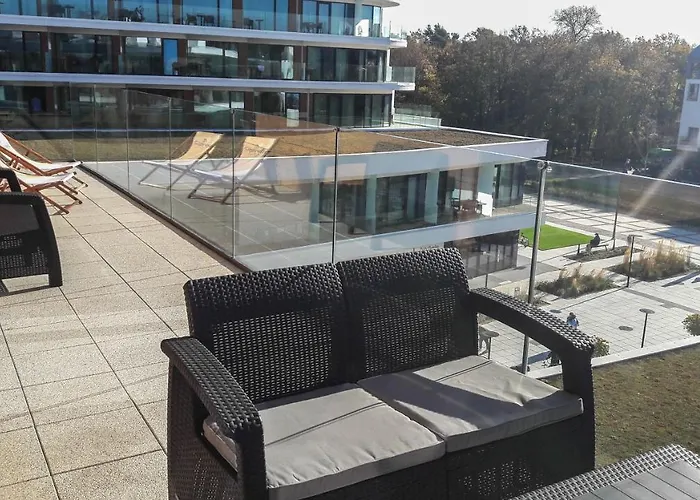 아파트 Na Wyspie - Baltic Molo - Parking 슈비노우이스쳬